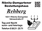 Ribnitz-Damgartener Bestattungshaus
Rehberg