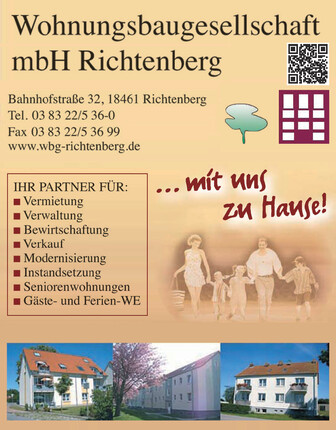 Wohnungsbaugesellschaft mbH
Richtenberg