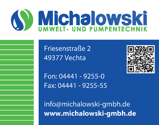 Michalowski GmbH
Umwelt- und Pumpentechnik