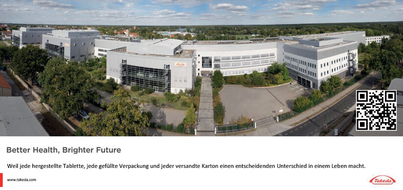 Takeda GmbH
Betriebsstätte Oranienburg
