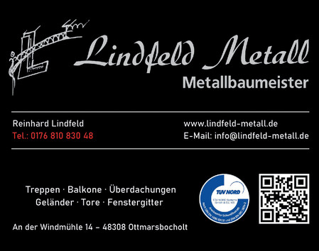 Reinhard Lindfeld
Metallbaumeister